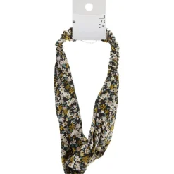 New Gifi Bandeau torsadé imprimé petites fleurs