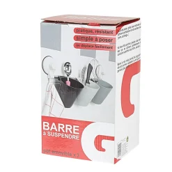 Barre à suspendre et 3 pots amovibles^Gifi Online