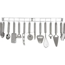 Barre avec 12 ustensiles de cuisine à suspendre^Gifi Best