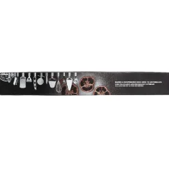 Barre avec 12 ustensiles de cuisine à suspendre^Gifi Best