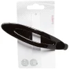 Clearance Gifi Barrette large design crocodile grand modèle noir