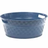 Nettoyage Et Entretien|Gifi Bassine souple ronde motif quadrillé bleu
