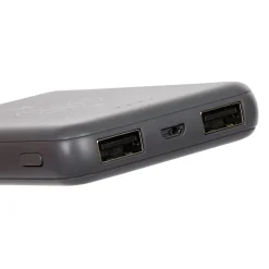 Gifi Batterie de secours grise incription Wild & Free