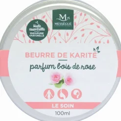 Discount Gifi Beurre de karité à l'huile essentielle de bois de rose