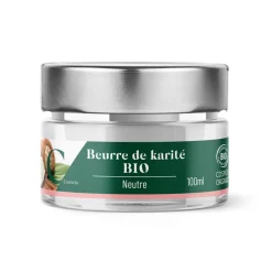 Outlet Gifi Beurre de karité bio neutre, pot de 100 ml
