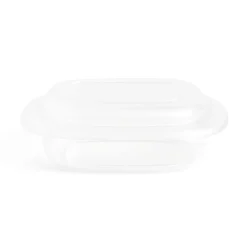 Beurrier plastique sans BPA transparent ou gris 17,4x12,5xH6cm^Gifi Outlet