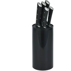 Bloc couteaux universel rond noir^Gifi Best