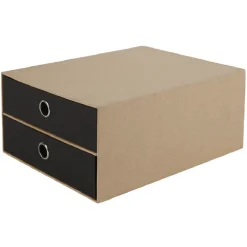 Rangement|Gifi Bloc de rangement 2 tiroirs A4