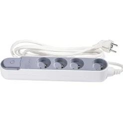 Hot Gifi Bloc multiprise design gris 4x16A 3m