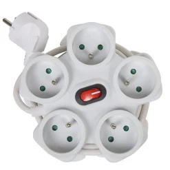 Outlet Gifi Bloc multiprise étoile 5 prises