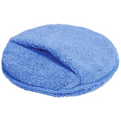 Nettoyage Et Entretien|Gifi Bloc éponge ronde microfibre bleu 15x15cm x2
