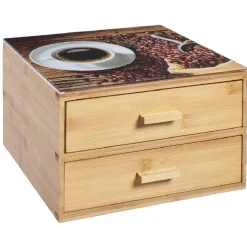 Bloc tiroirs à dosettes 2 niveaux^Gifi Online