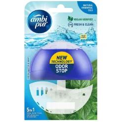 Nettoyage Et Entretien|Gifi Bloc WC Ambi Pur 5 en 1 parfum eau fraîche et menthe - 55 ml