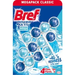 Nettoyage Et Entretien|Gifi Bloc WC Bref Power Activ Océan 3x50 g