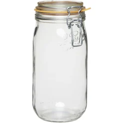 Bocal de conservation avec couvercle en verre 1,5 L Le Parfait^Gifi