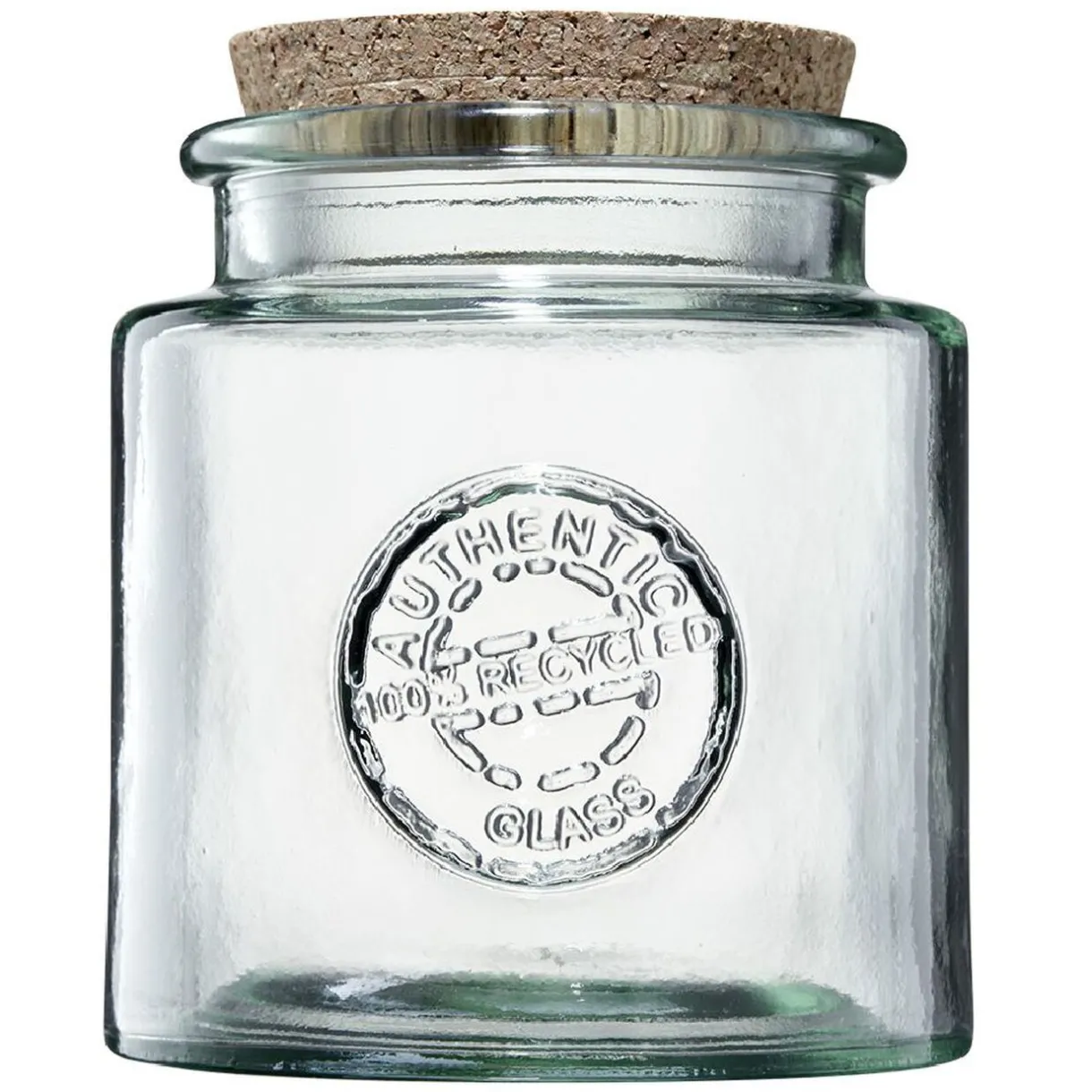 Bocal de conservation verre transparent couvercle liège 1,5L^Gifi