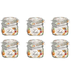 Bocal de conserve fermeture à clapet 500 g x 6^Gifi Outlet