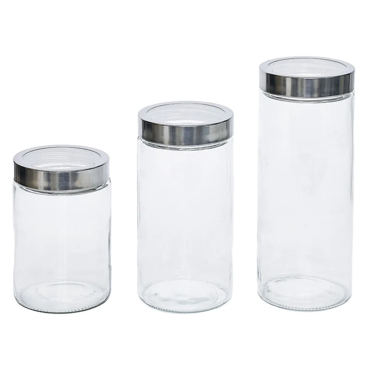 Bocal en verre avec couvercle hermétique x3^Gifi Hot