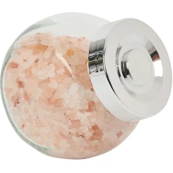 Bocal en verre incliné 200ml avec couvercle en plastique à visser x2^Gifi