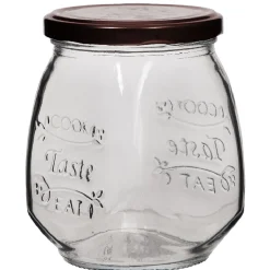 Bocal hermétique transparent vintage petit modèle^Gifi New