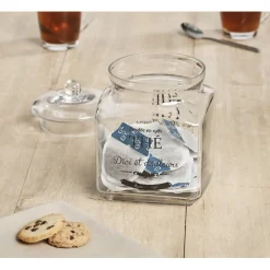 Bocal transparent à thé^Gifi Hot