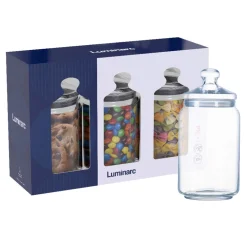 Bocal transparent Luminarc 1 L x3^Gifi Best
