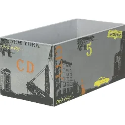 Rangement|Gifi BOITE DE RANGEMENT CD NEW YORK