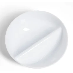 Bol à 2 compartiments 18x18xH5,5cm - 2 coloris^Gifi New