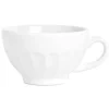 Bol à café avec anse blanc cotelé^Gifi Outlet