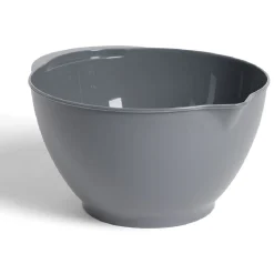 Bol à mixer en plastique gris 1,2L - Ø17,5xH8cm^Gifi Outlet