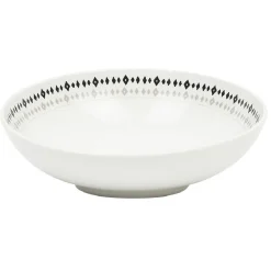 Bol à salade porcelaine contour Ø20 cm^Gifi Online