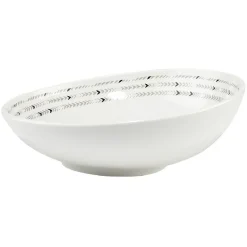 Bol à salade porcelaine contour Ø20 cm^Gifi Online