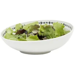 Bol à salade porcelaine contour Ø20 cm^Gifi Online