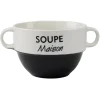 Bol à soupe en faïence Ø14 x H10 cm^Gifi Clearance