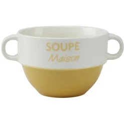 Bol à soupe en faïence Ø14 x H10 cm^Gifi Clearance