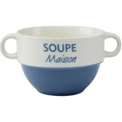 Bol à soupe en faïence Ø14 x H10 cm^Gifi Clearance