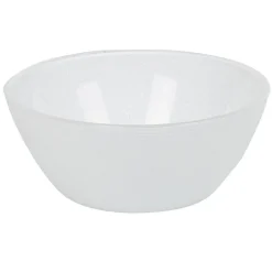 Bol blanc pailleté en verre^Gifi Clearance