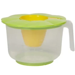 Bol doseur avec couvercle et gobelet intégré^Gifi Hot