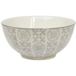 Bol en faïence motif carreau de ciment Ø11,5 cm^Gifi Online