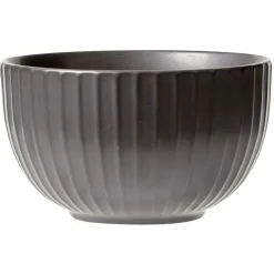 Bol en grès noir x4^Gifi Outlet