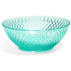 Bol en plastique bleu effet martelé^Gifi New