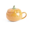 Bol forme citrouille avec couvercle et poignée Ø14cm^Gifi Clearance