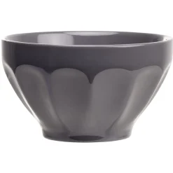 Bol gris en faïence^Gifi