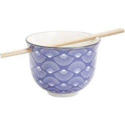 Bol japonais à Râmen céramique avec baguettes^Gifi Sale