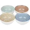 Bol japonais motif géométrique 4 couleurs x4^Gifi New