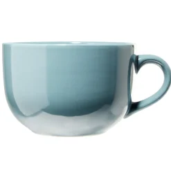 Bol jumbo Madrid en faïence bleu Ø13xH8,5cm 700ml^Gifi Outlet