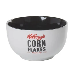 Bol Kellog's Corn flakes blanc et noir^Gifi Best