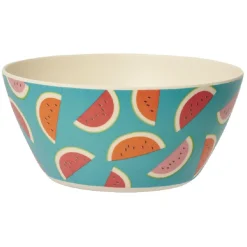 Bol pastèque bleu en plastique^Gifi Discount