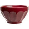Bol rouge en faïence^Gifi Outlet