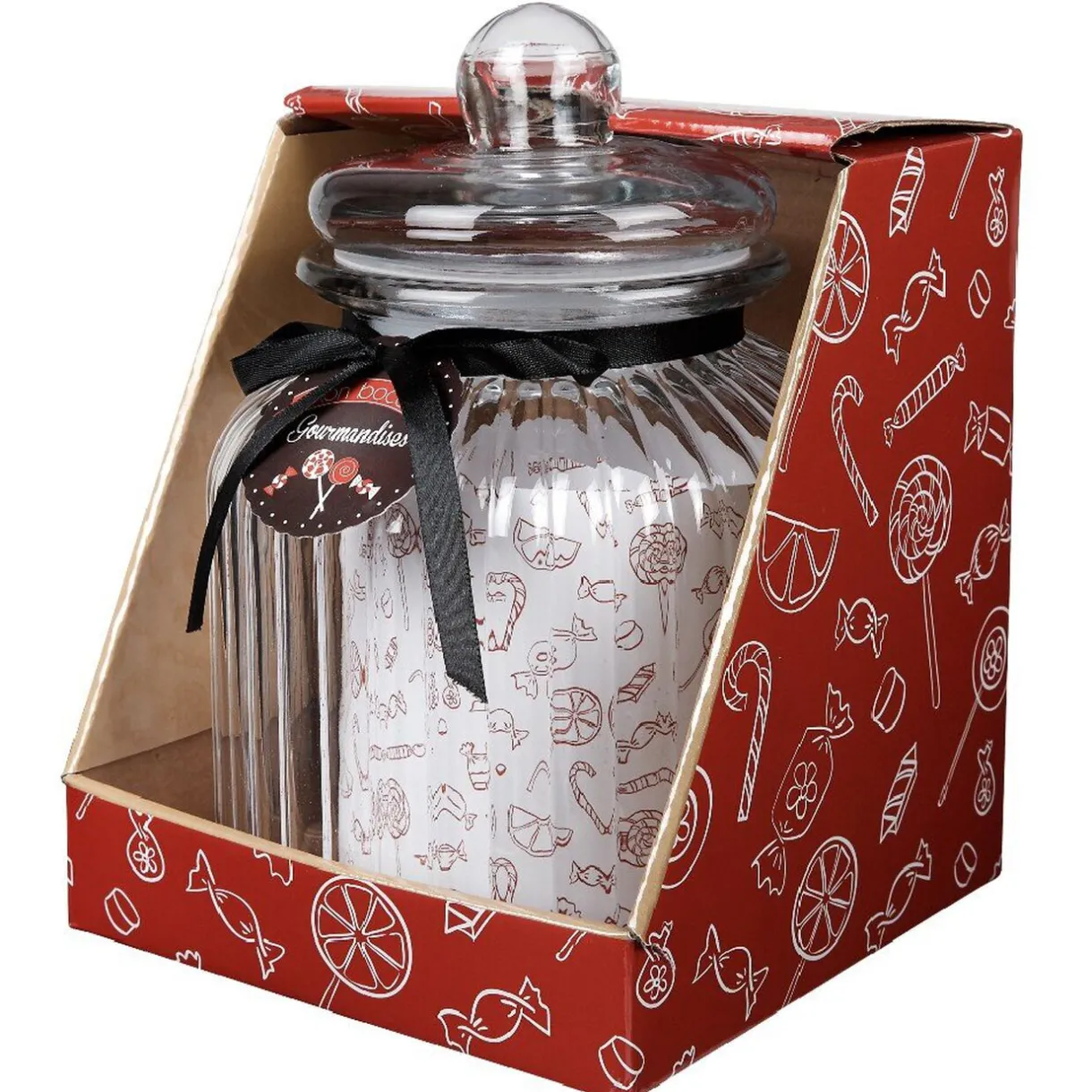 Bonbonnière en verre^Gifi Sale